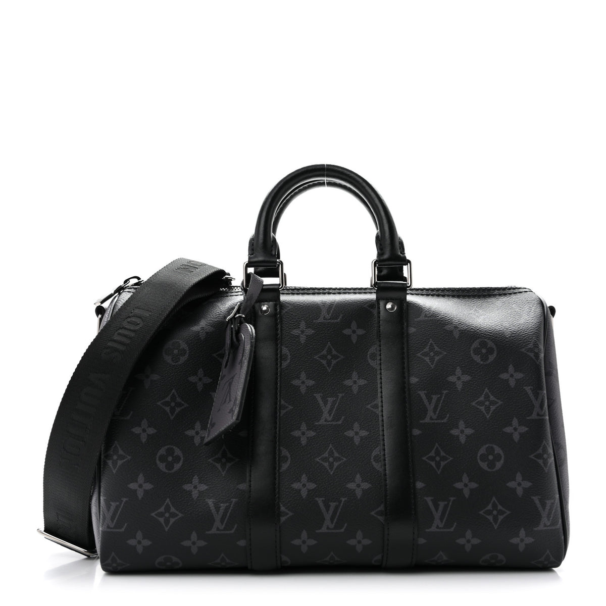 Louis Vuitton Monogram Eclipse Reverse Keepall Bandouliere 35 1 of 8
