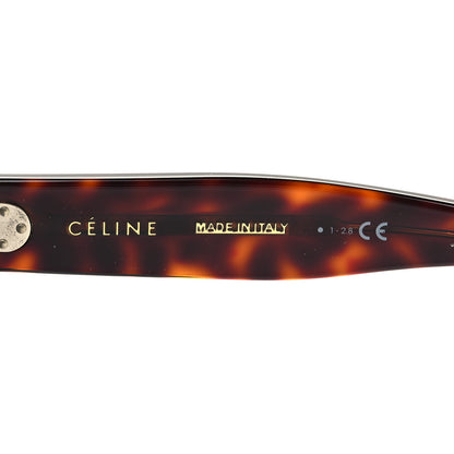 Celine Acetate Polarized Square Sunglasses CL40002U Tortoise 5 of 8