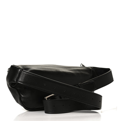 Saint Laurent Calfskin Monogram Belt Bag Black 3 of 10