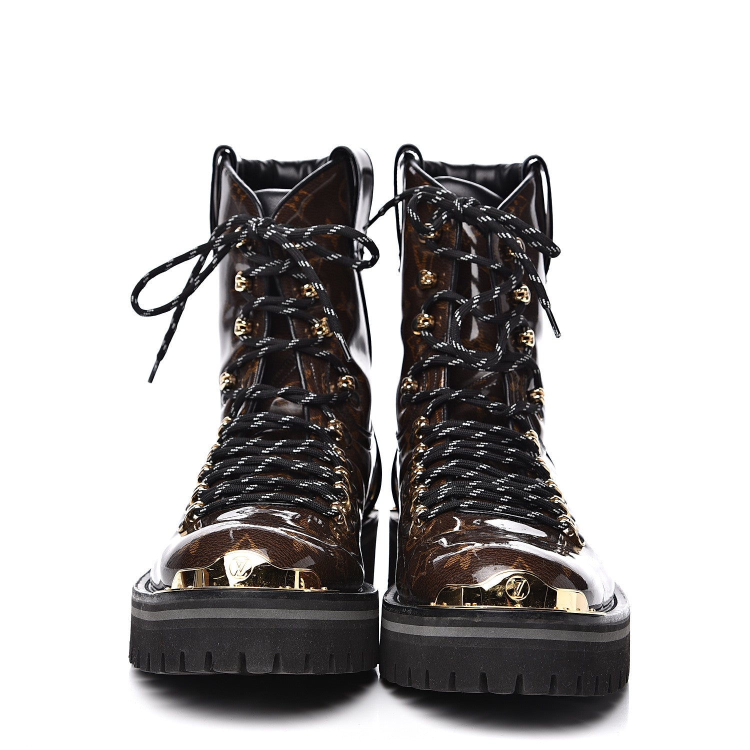 Louis Vuitton Monogram Glaze Mens Outland Ankle Boots 9.5 Ebene 2 of 7