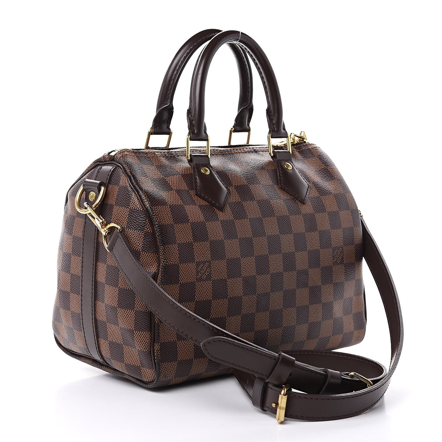 Louis Vuitton Damier Ebene Speedy Bandouliere 25 3 of 15