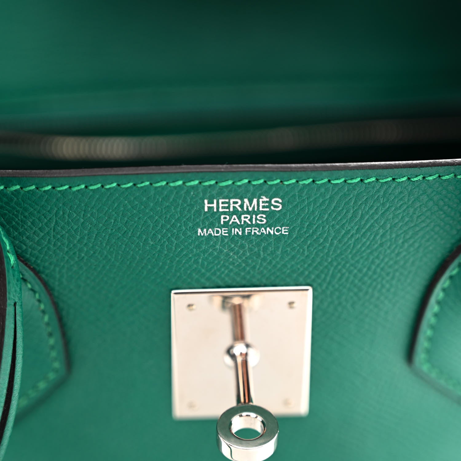Hermes Epsom Birkin 30 Malachite 6 of 13