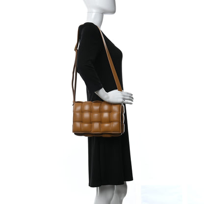 Bottega Veneta Nappa Maxi Intreccio Padded Cassette Crossbody Bag Caramel 2 of 8
