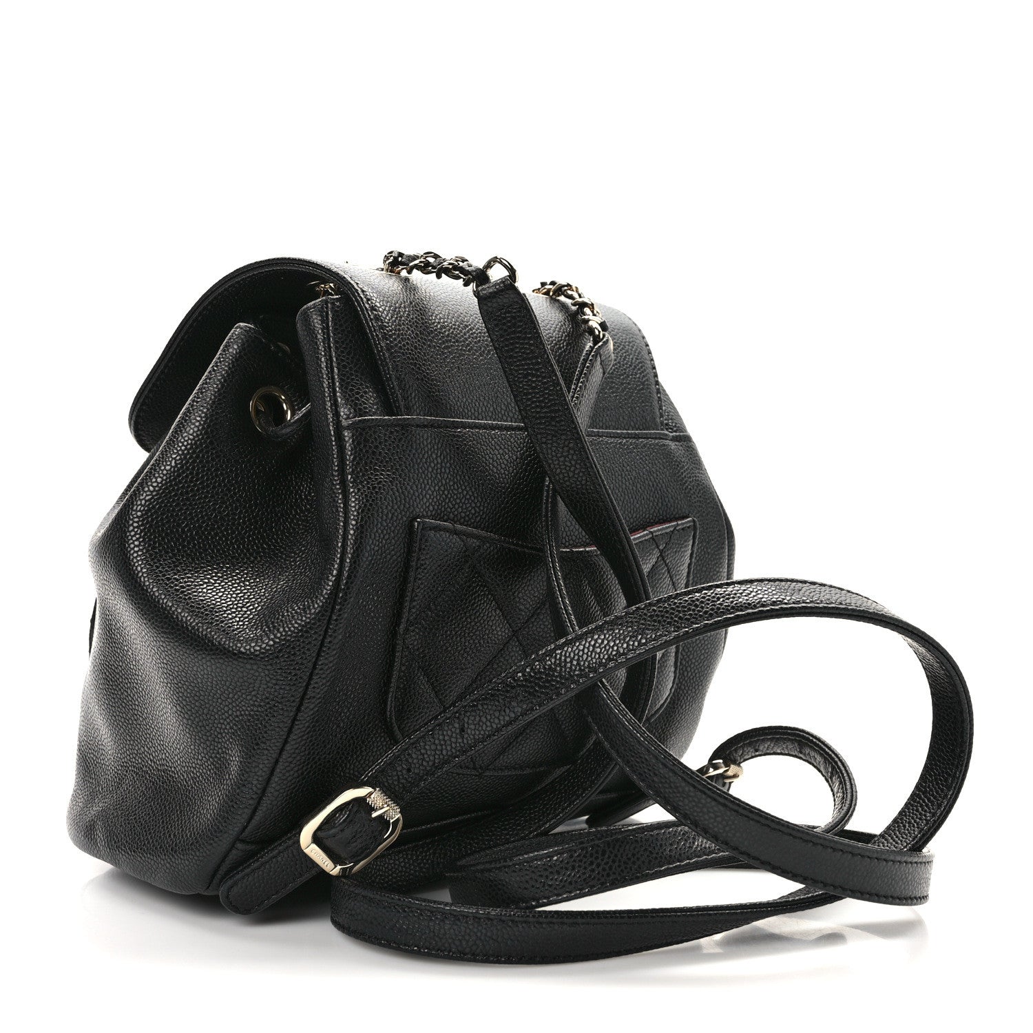 Chanel Caviar Quilted Mini Business Affinity Backpack Black 3 of 13
