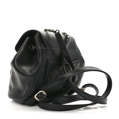 Chanel Caviar Quilted Mini Business Affinity Backpack Black 3 of 13