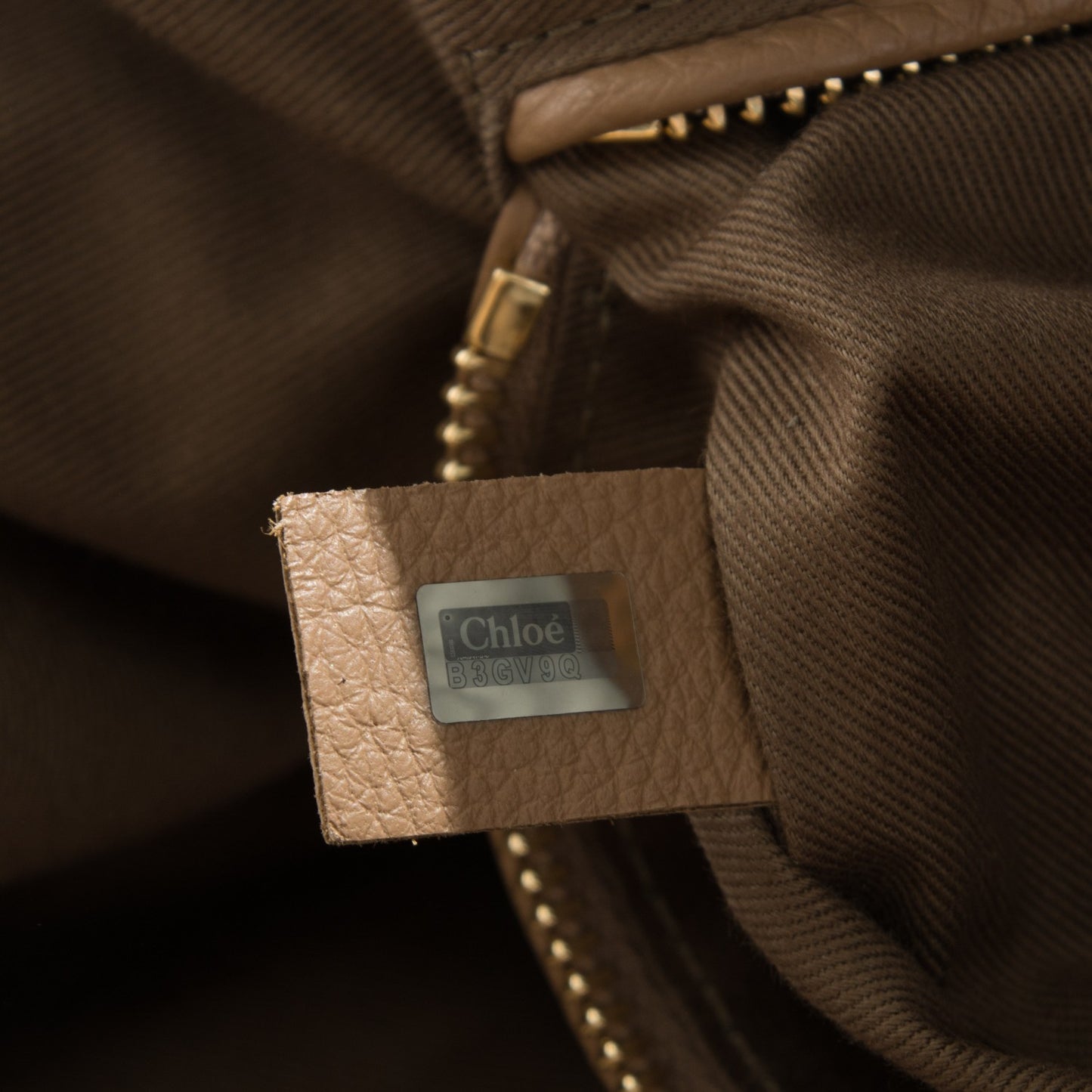 Calfskin Large New Marcie Tote Nut