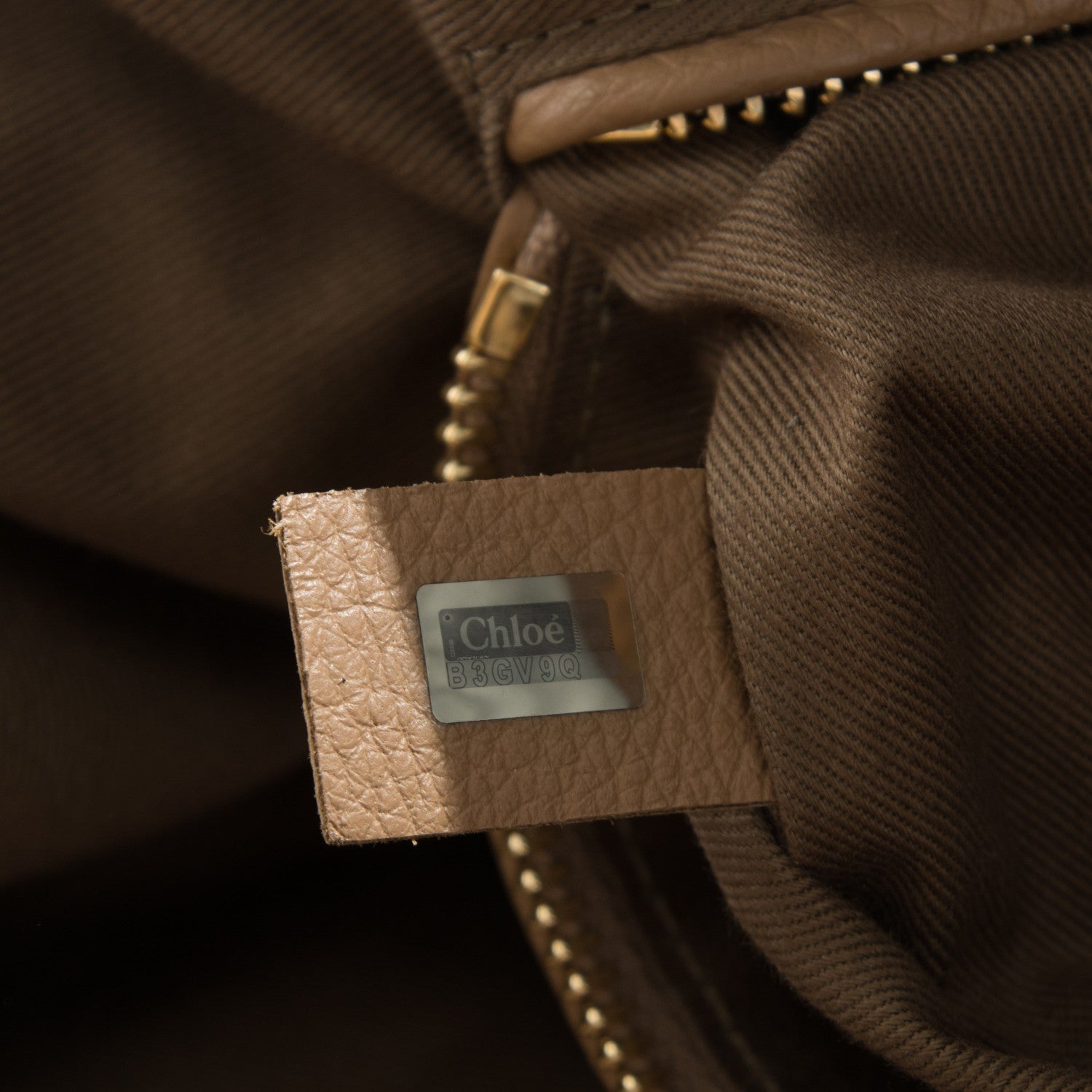 Chloe Calfskin Large New Marcie Tote Nut 8 of 8