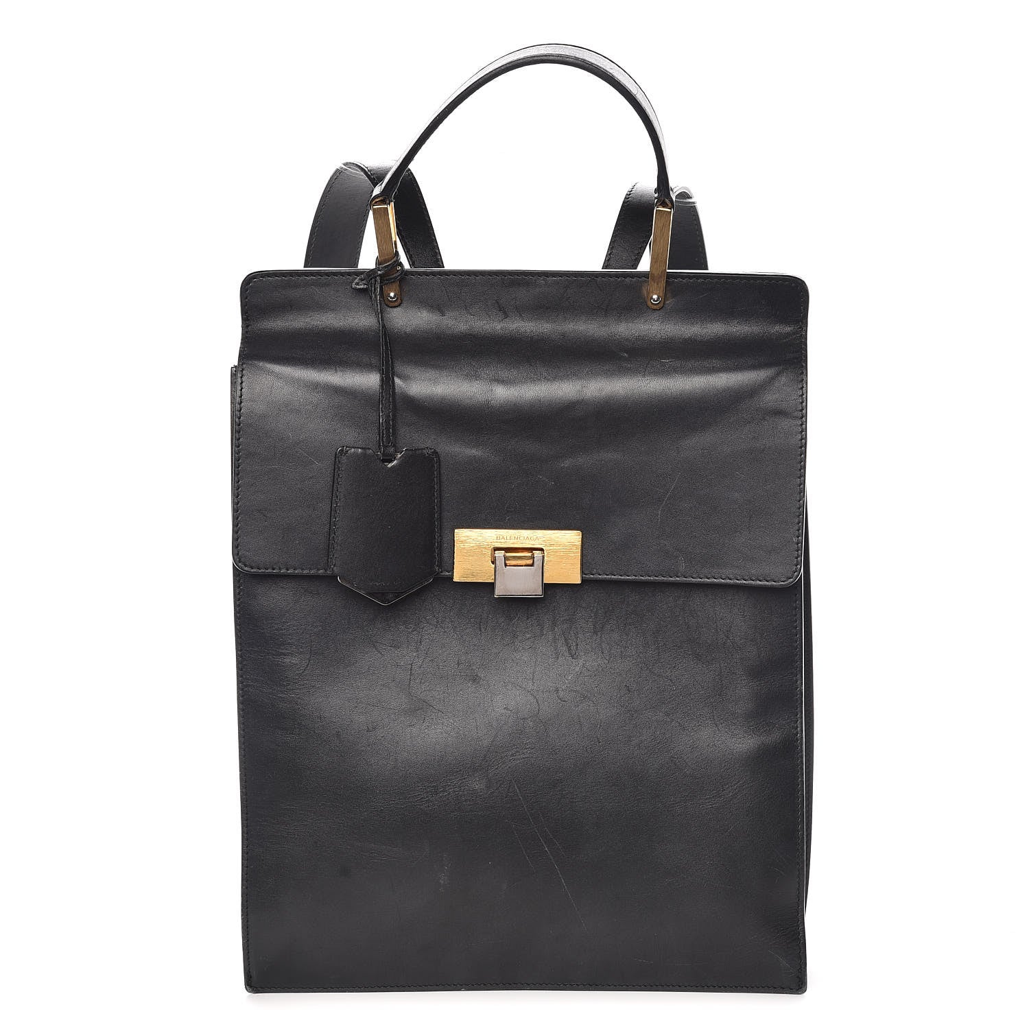 Balenciaga Veau Le Dix Backpack Black 1 of 12