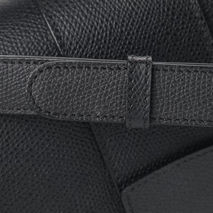 Christian Dior Ultra Matte Grained Calfskin 30 Montaigne Flap Bag Black 10 of 12