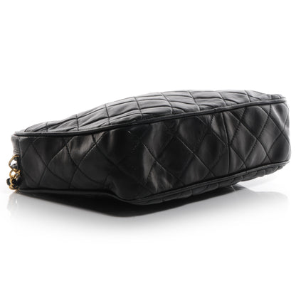 Chanel Lambskin Quilted Tassel Camera Case Black 4 of 7