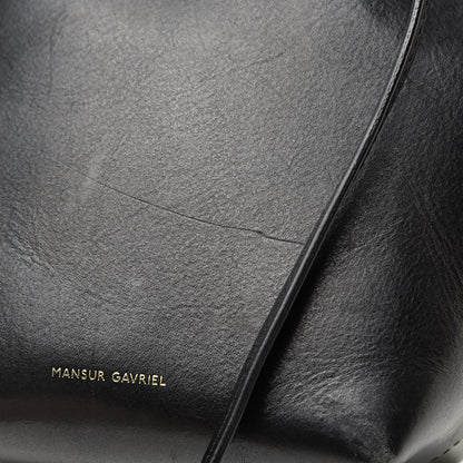 Mansur Gavriel Calfskin Mini Mini Bucket Bag Black Flamma 16 of 16