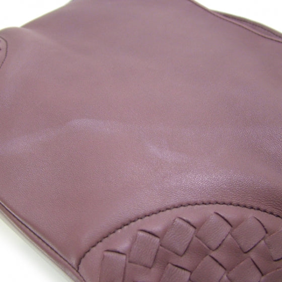 Bottega Veneta Leather Woven Hobo Grape 7 of 12