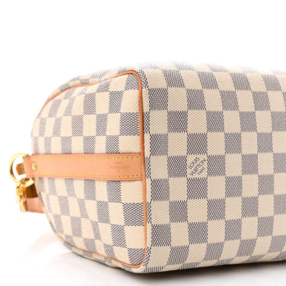 Louis Vuitton Damier Azur Speedy Bandouliere 25 9 of 11