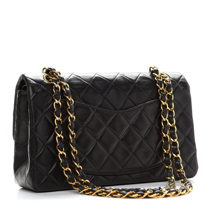 Chanel Lambskin Quilted Small Double Flap Black 2 of 12