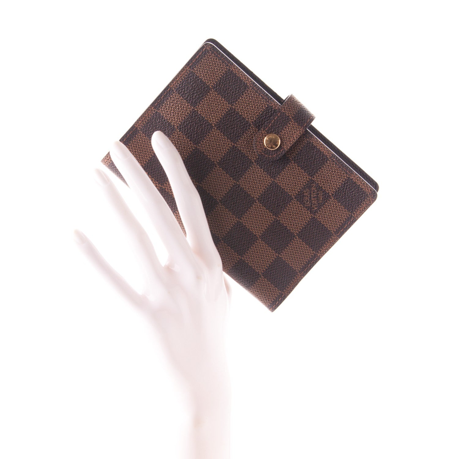Louis Vuitton Damier Ebene Small Ring Agenda Cover 2 of 7