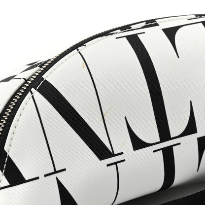 Valentino Garavani Nylon Mens VLTN Belt Bag White Black 12 of 12
