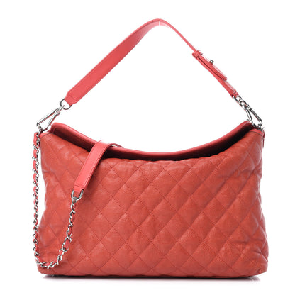 Chanel Caviar Quilted French Riviera Hobo Rouge 1 of 14