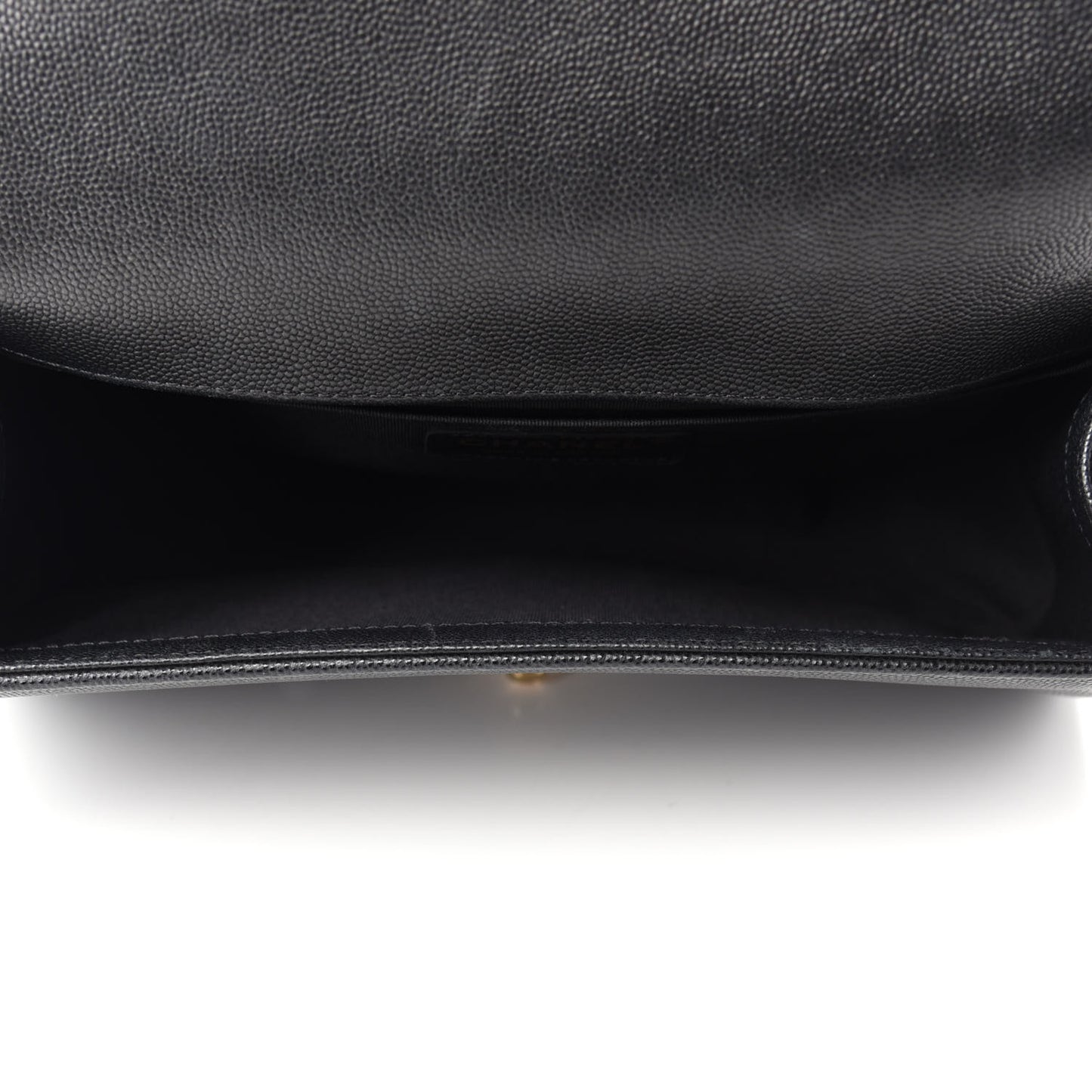 Caviar Quilted Medium Boy Flap Black