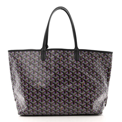 Goyard Goyardine Saint Louis Claire Voie PM Black Violet 3 of 14