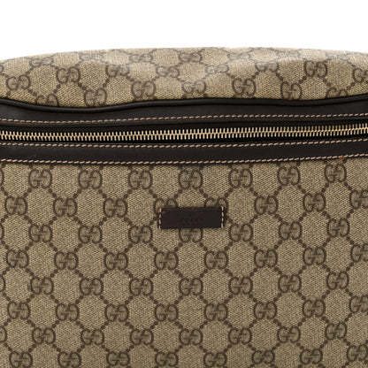 Gucci GG Supreme Monogram Belt Bag Dark Brown 8 of 13