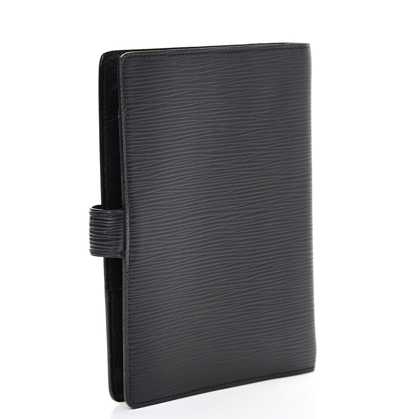 Epi Medium Ring Agenda Cover Black