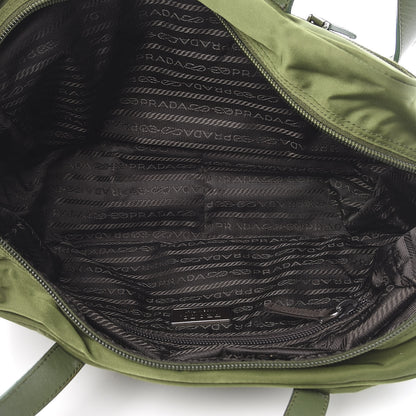 Prada Nylon Vela Sport Duffle Militare 4 of 12