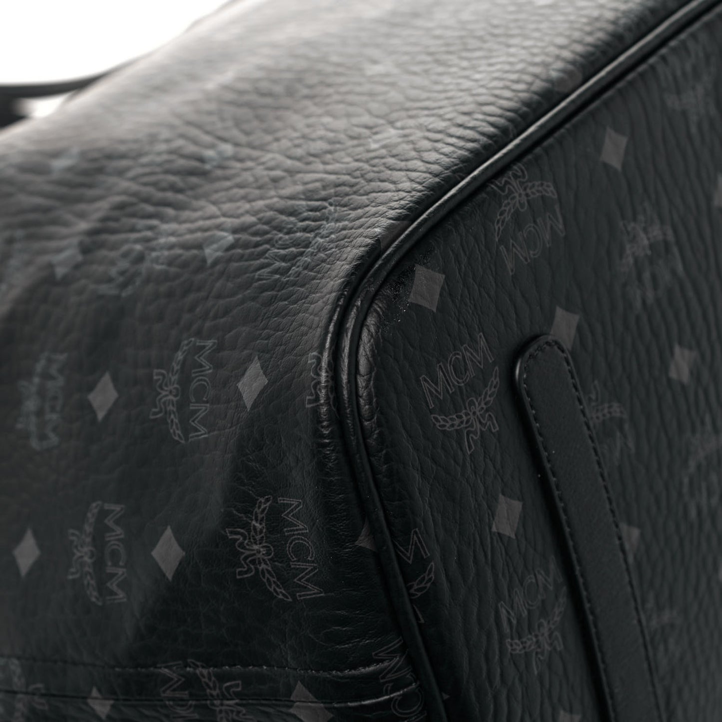 Visetos Large Liz Reversible Shopper Tote Black