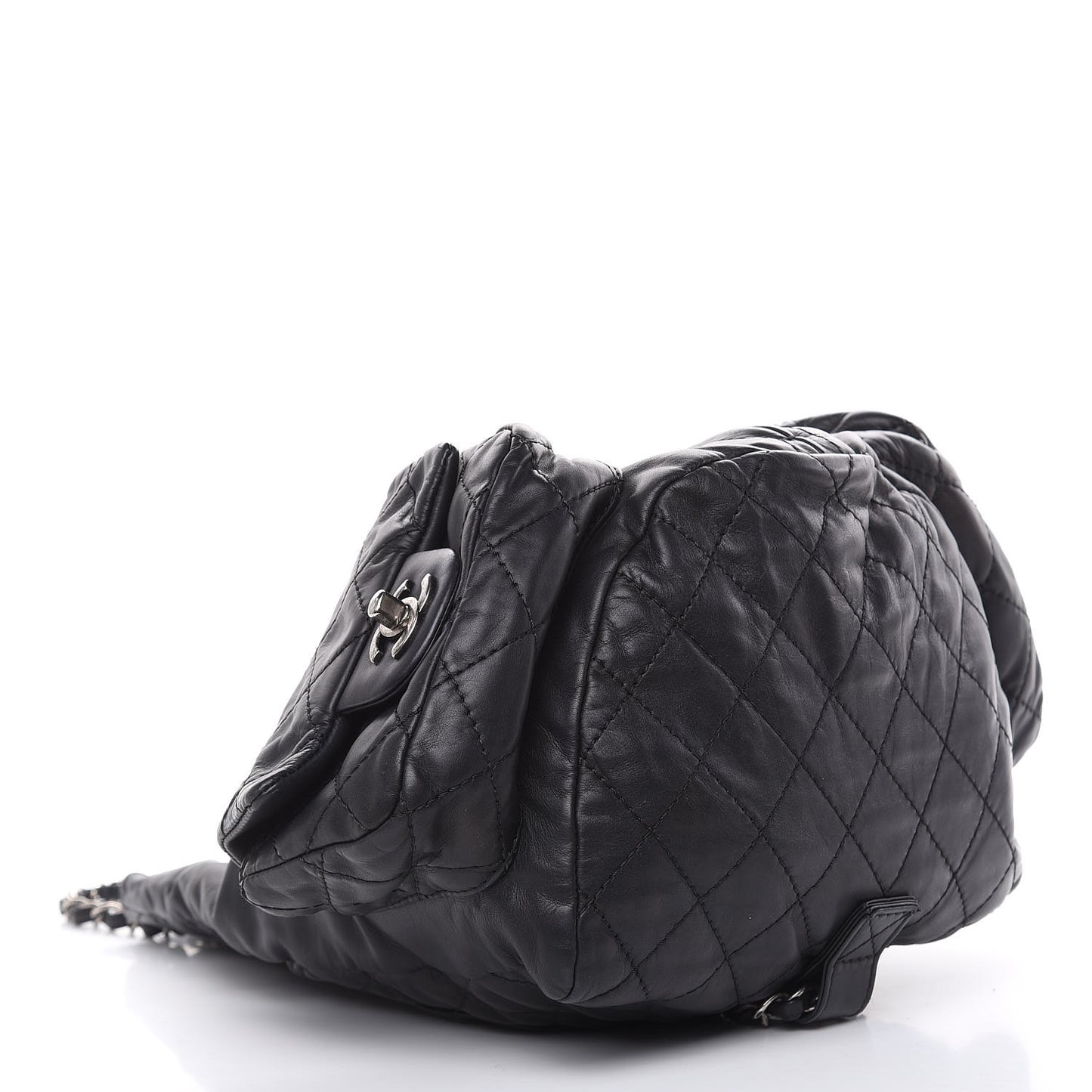 Calfskin Large Backpack Is Back Black