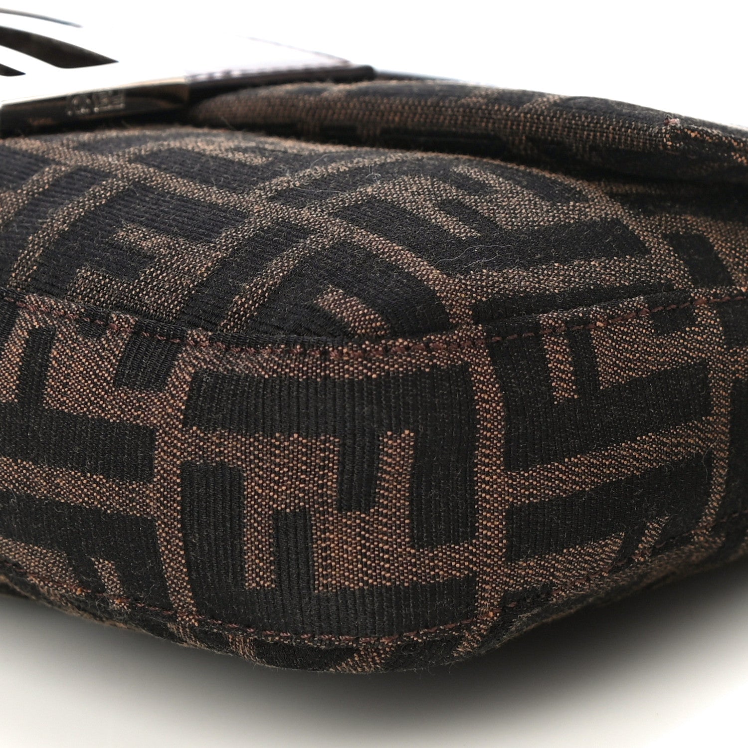 Fendi Zucca Mini Baguette Tobacco 11 of 16