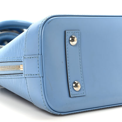 Louis Vuitton Epi Jacquard Alma BB Bleuet 7 of 9