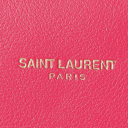 Saint Laurent Calfskin Small Sac De Jour Lipstick Fuchsia 7 of 9