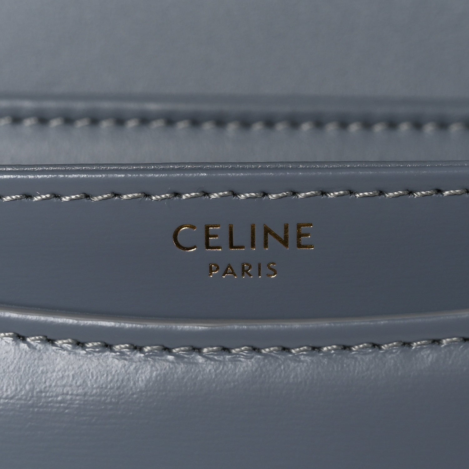Celine Shiny Calfskin Teen Besace Blue Grey 6 of 9