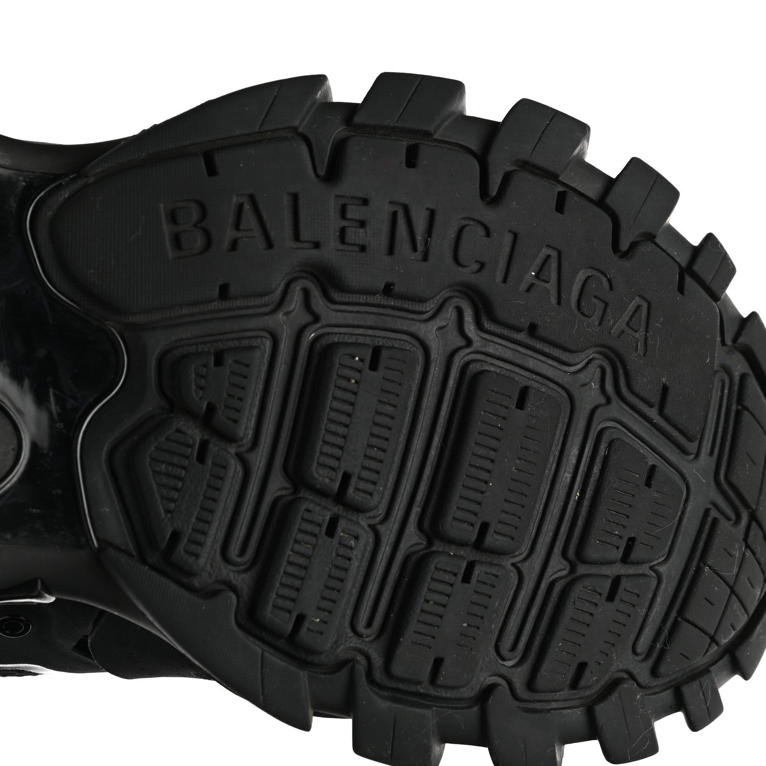 Balenciaga Mesh Nylon Mens Track Sneakers 42 Black 6 of 12