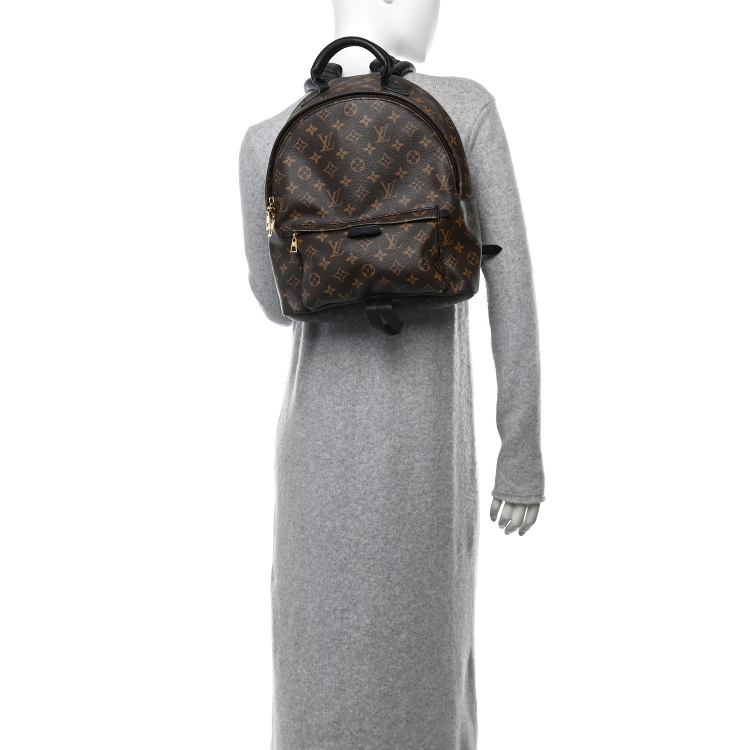 Louis Vuitton Monogram Palm Springs Backpack MM 2 of 10