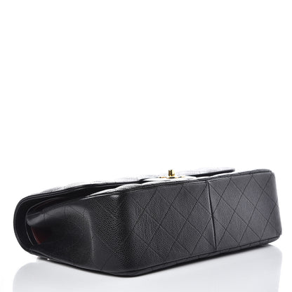 Chanel Caviar Quilted Jumbo Double Flap Black 4 of 9