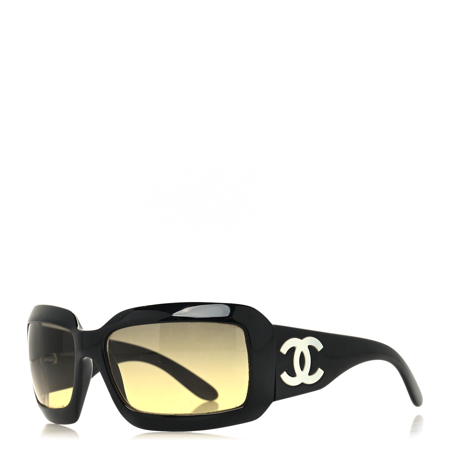 Chanel Mother of Pearl CC Sunglasses 5076-H Black 2 of 10