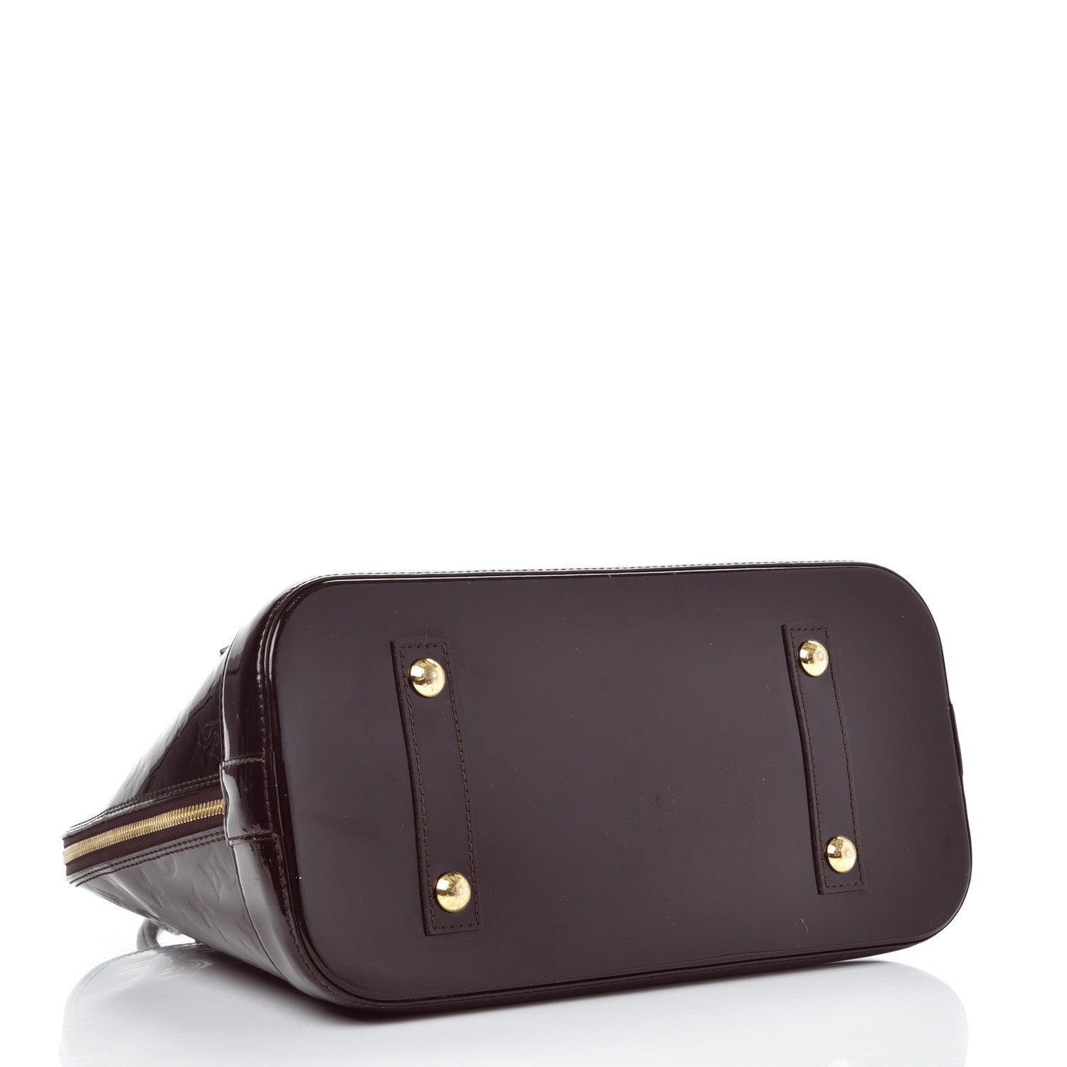 Louis Vuitton Vernis Alma MM Amarante 4 of 8