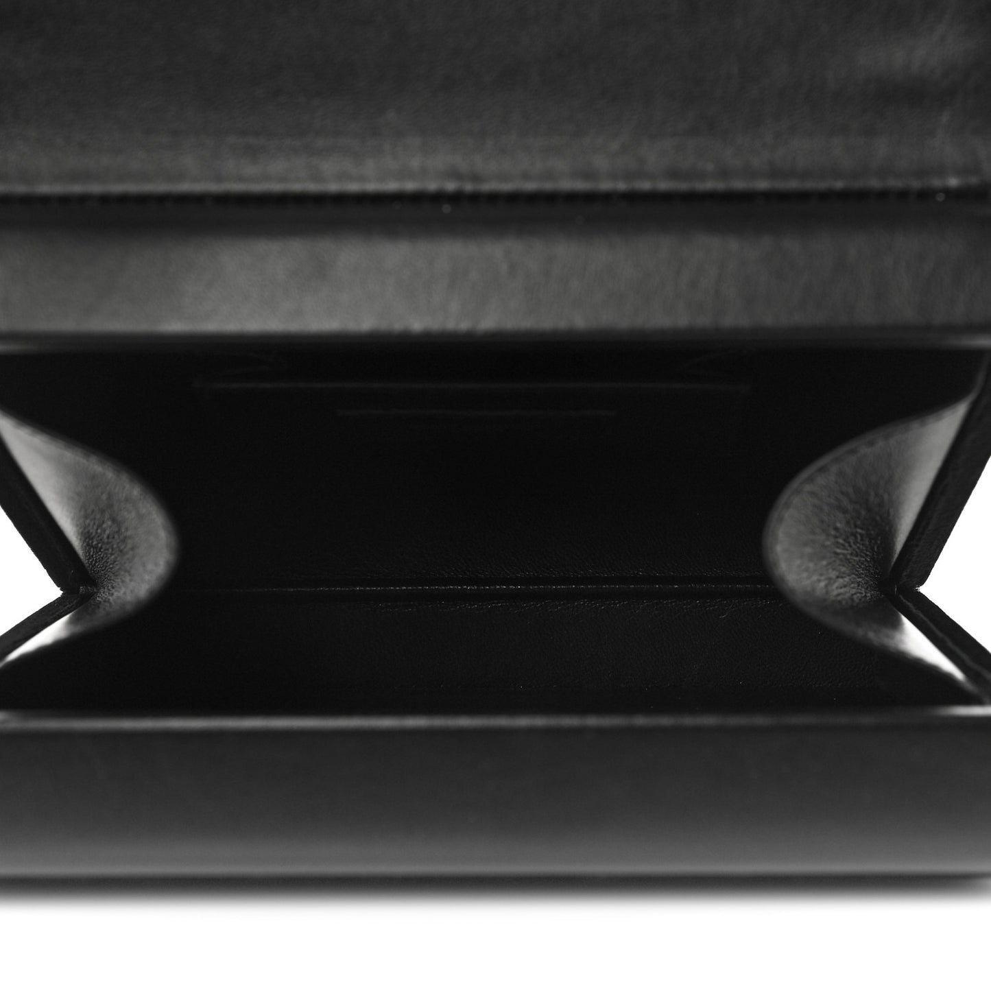Velvet Monogram Small Kate Slide Chain Crossbody Box Bag Black