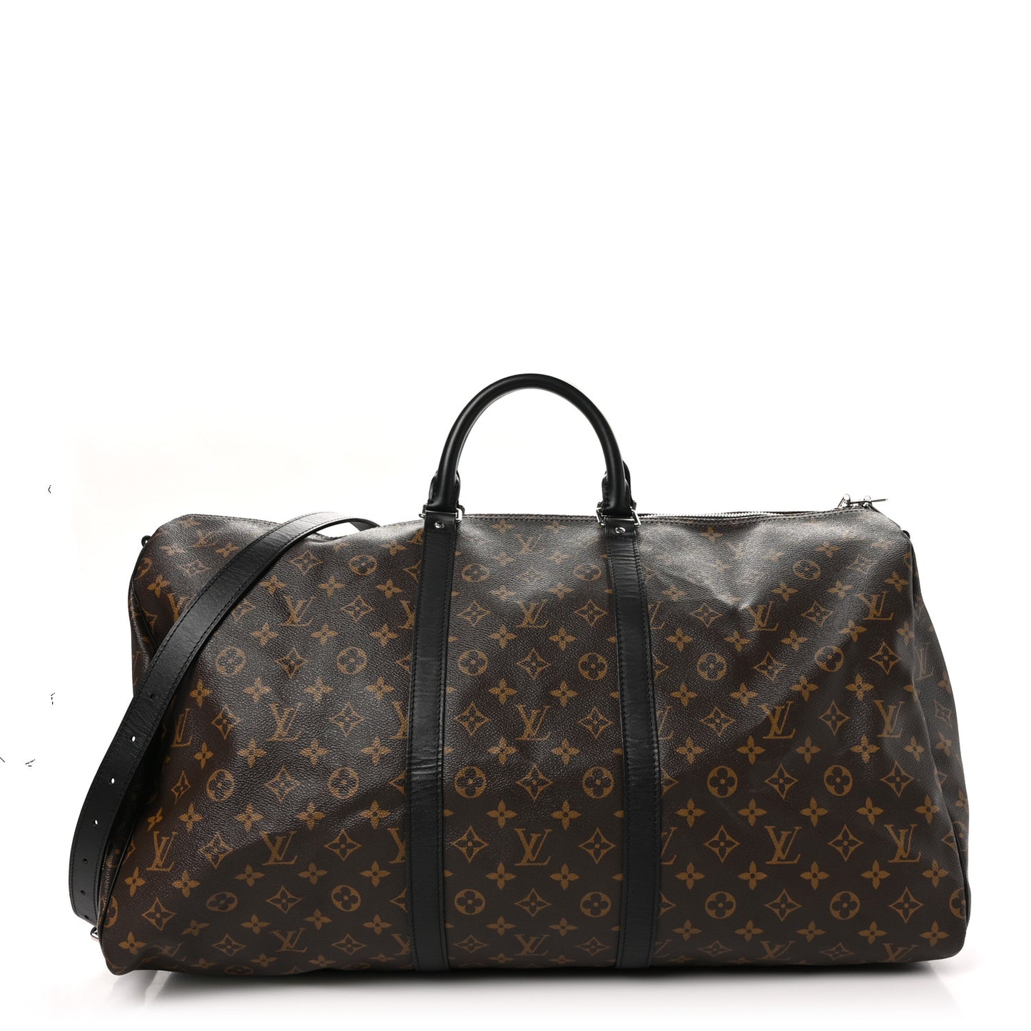 Monogram Macassar Keepall Bandouliere 55