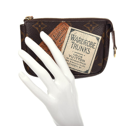 Louis Vuitton Monogram Stamp Mini Pochette Accessories 2 of 10