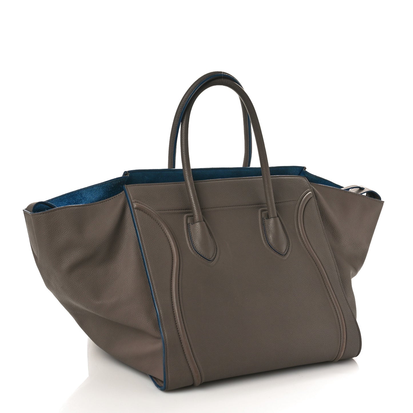 Baby Grained Calfskin Medium Phantom Luggage Taupe
