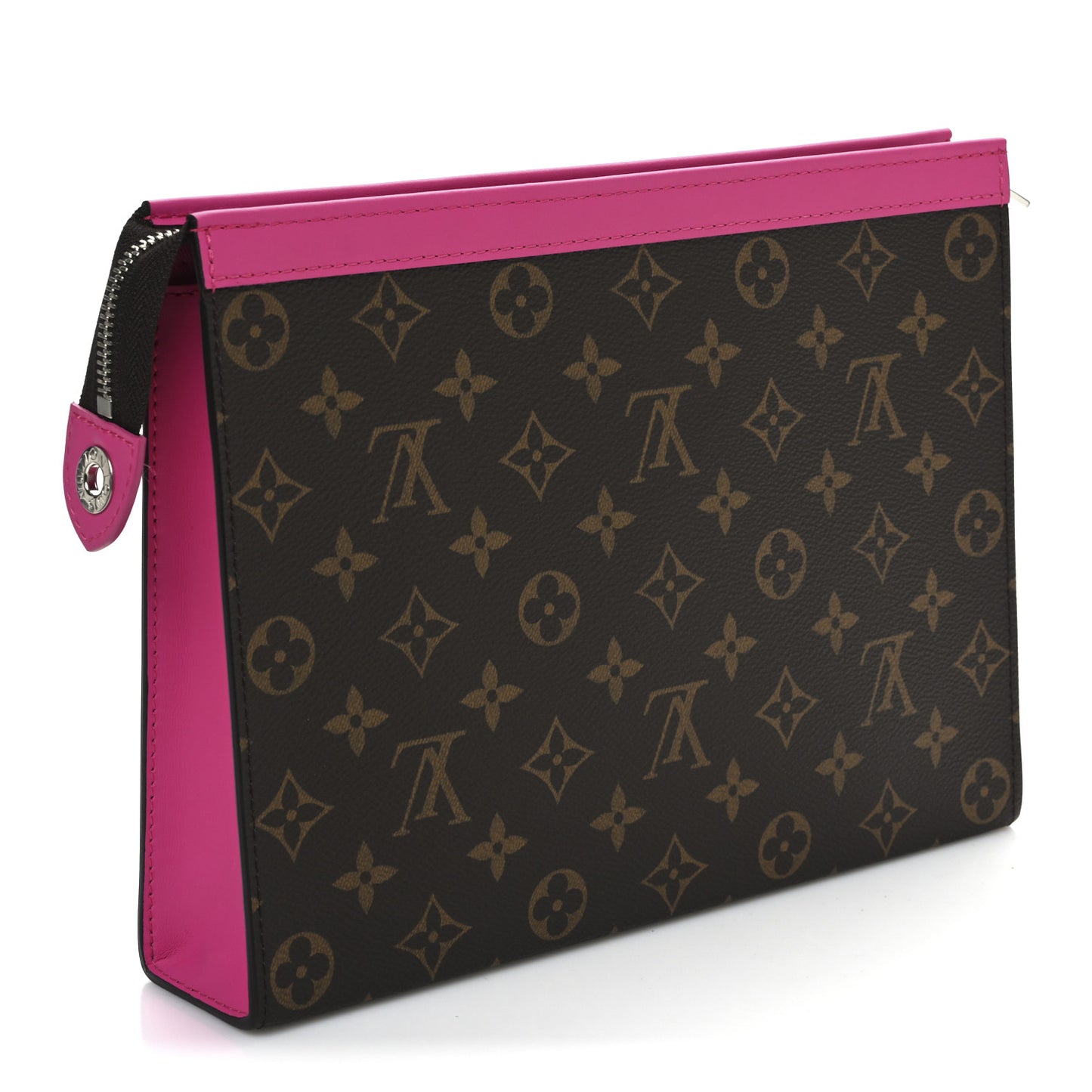 Monogram Macassar Pochette Voyage MM Fuchsia