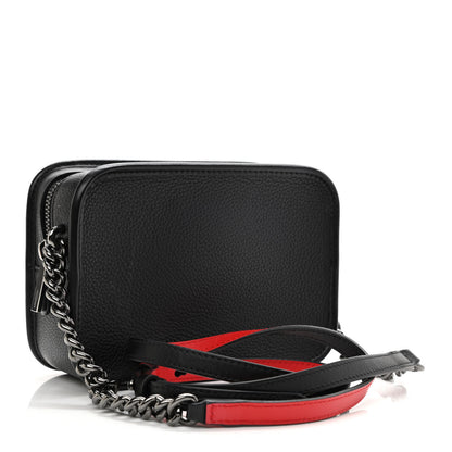 Christian Louboutin Calfskin Small Radioloubi Black 3 of 10