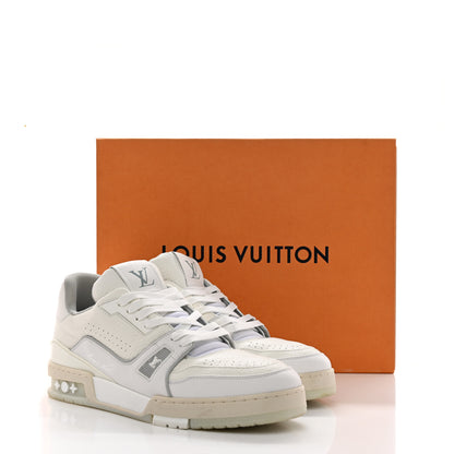 Louis Vuitton Calfskin Mens LV Trainer Sneakers 9 White 22 of 22