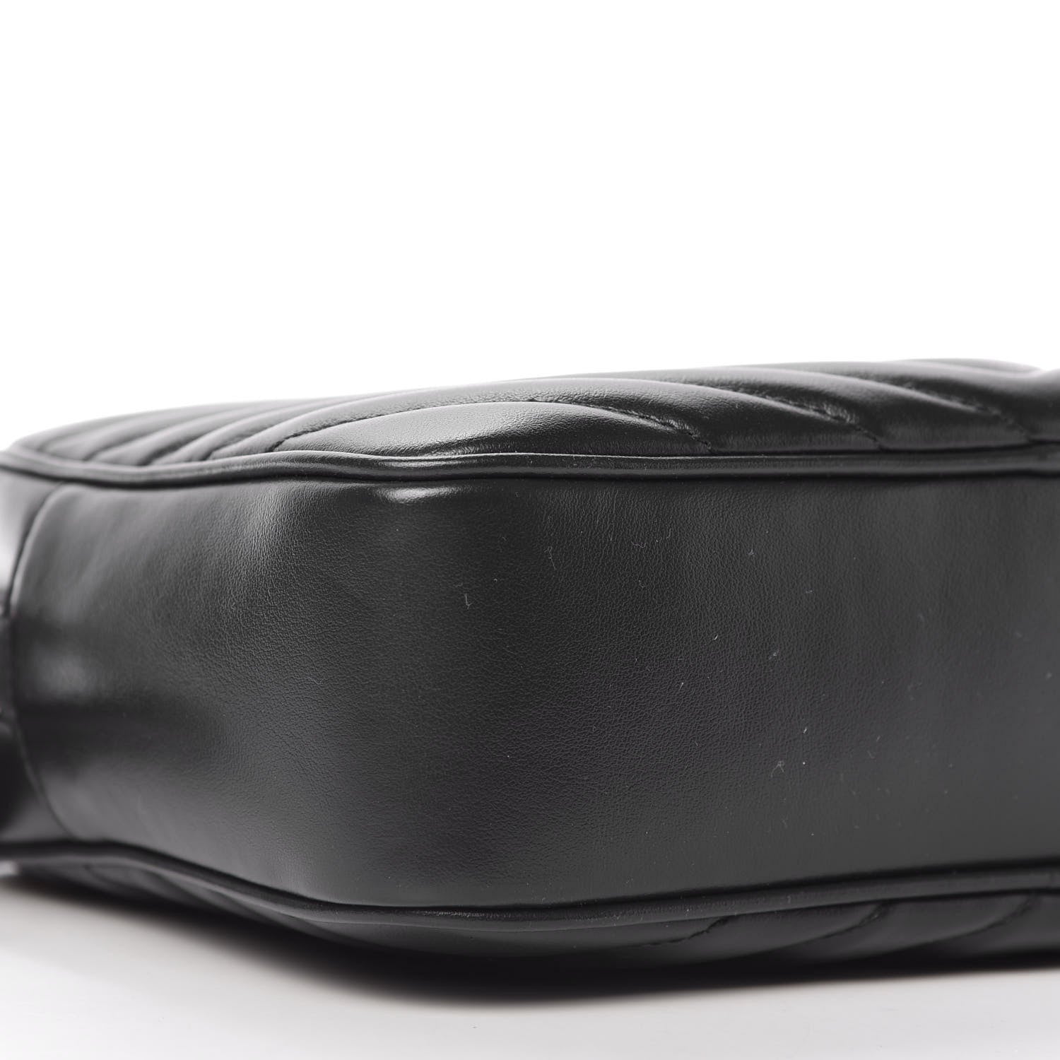 Saint Laurent Calfskin Matelasse Monogram Lou Camera Bag Black 8 of 10