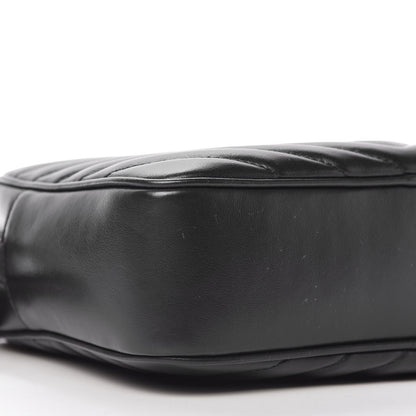 Saint Laurent Calfskin Matelasse Monogram Lou Camera Bag Black 8 of 10