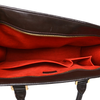 Louis Vuitton Damier Ebene Venice Sac Plat GM 5 of 12