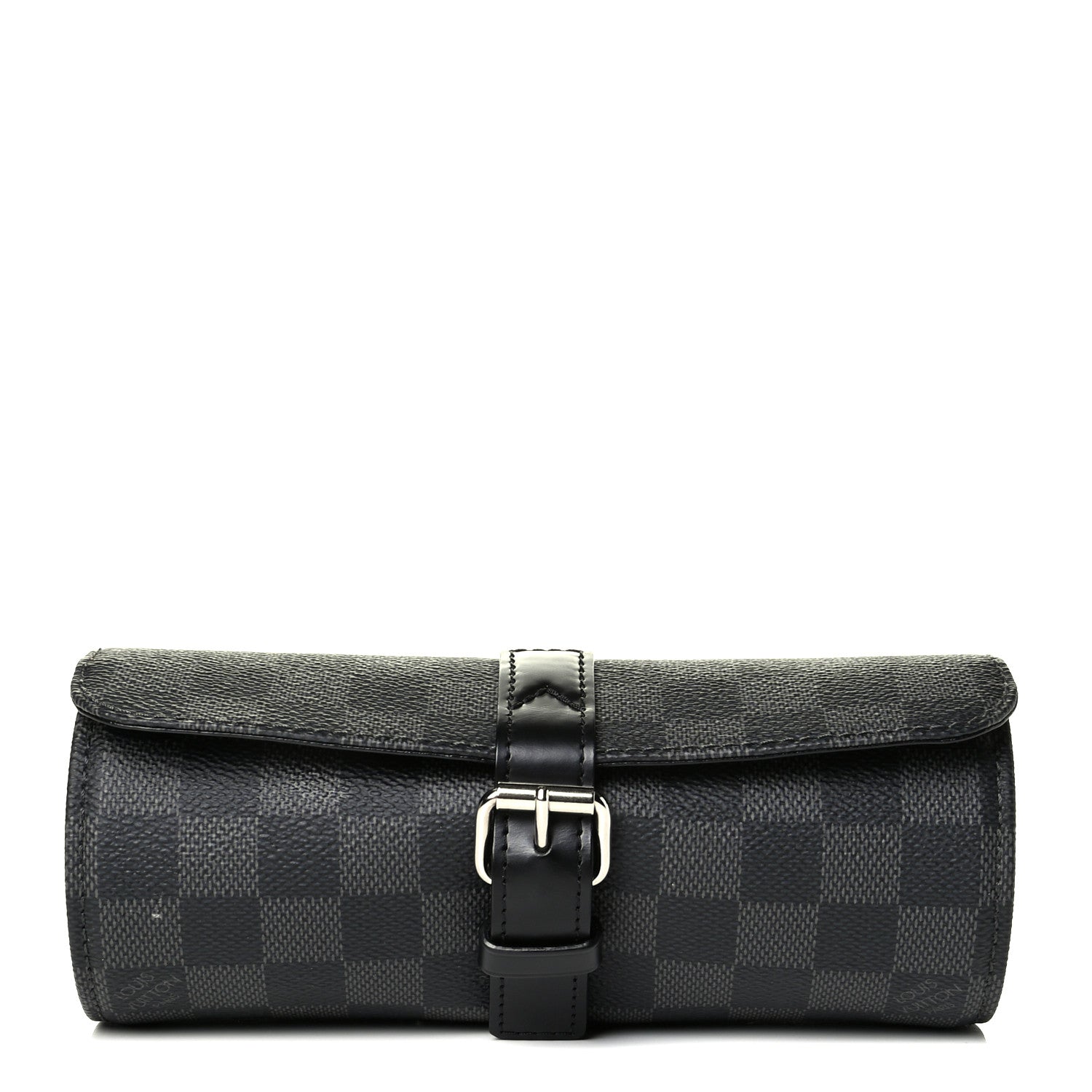Louis Vuitton Damier Graphite 3 Watch Travel Case 1 of 7