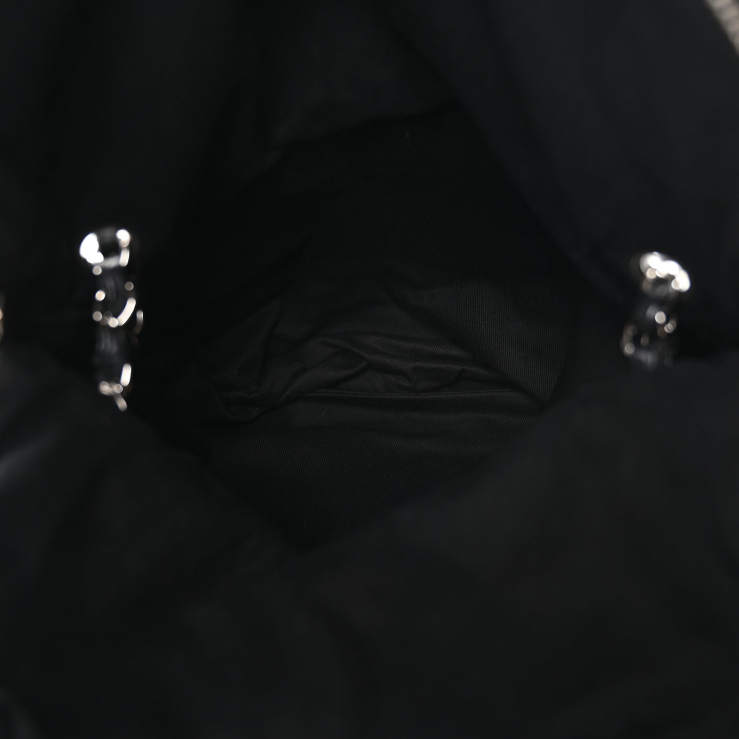 Calfskin Expandable Flap Black Black