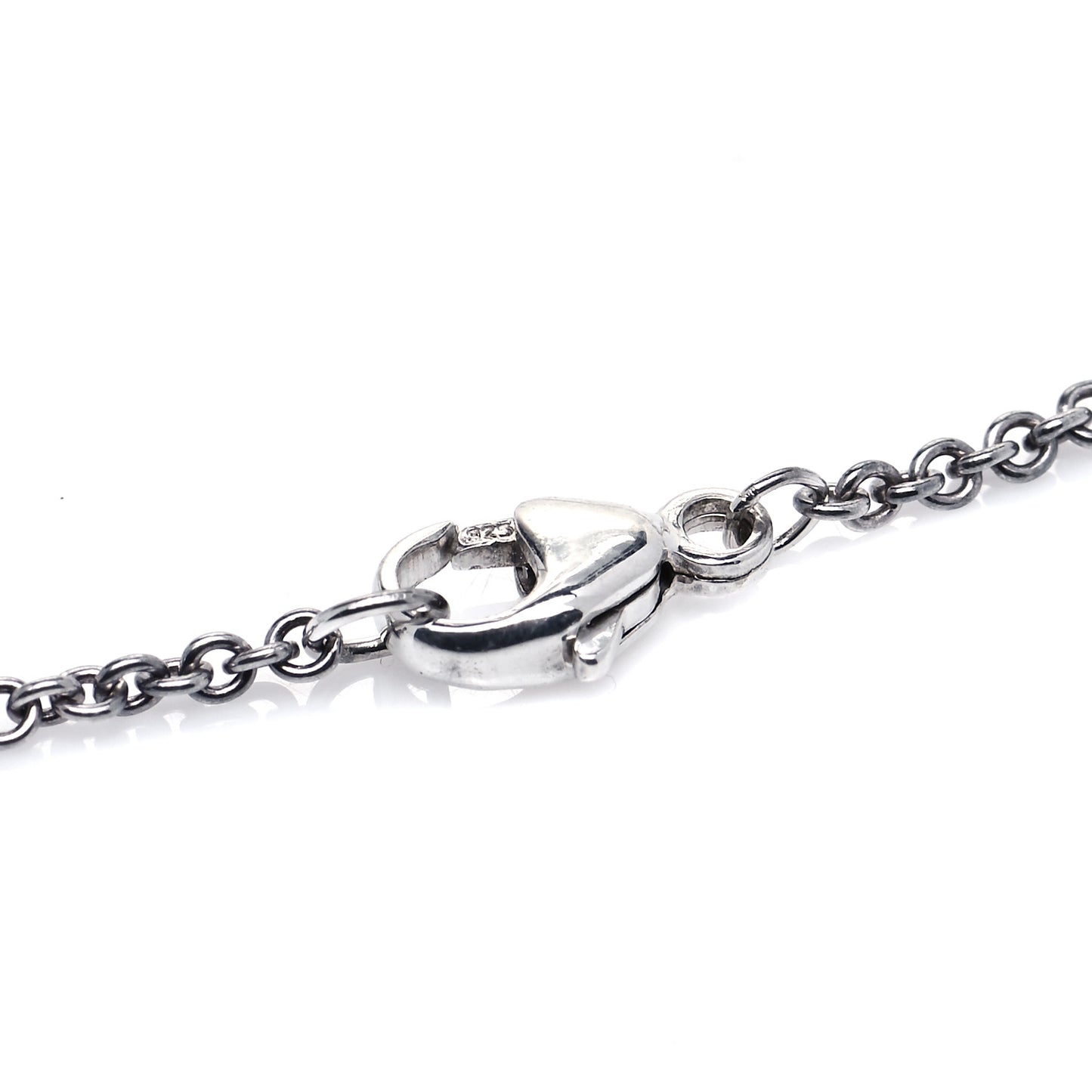 Sterling Silver Pearl Cushion Lariat Necklace